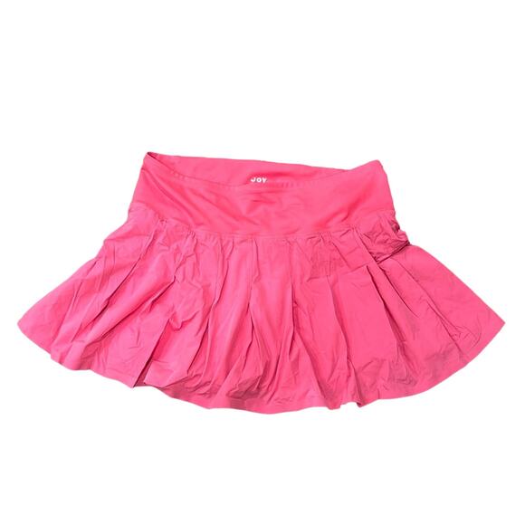 JoyLab Women's High Rise Pleated Skorts Berry Pink Size XL - Picture 2 of 11